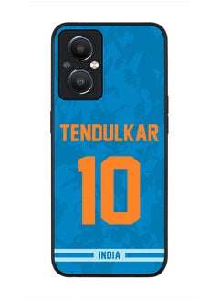 Rugged Black Edge Case for OnePlus Nord N20 5G, Slim fit Soft Case Flexible thin Cover - Player Name - Sachin Tendulkar, Jersey Number- 10