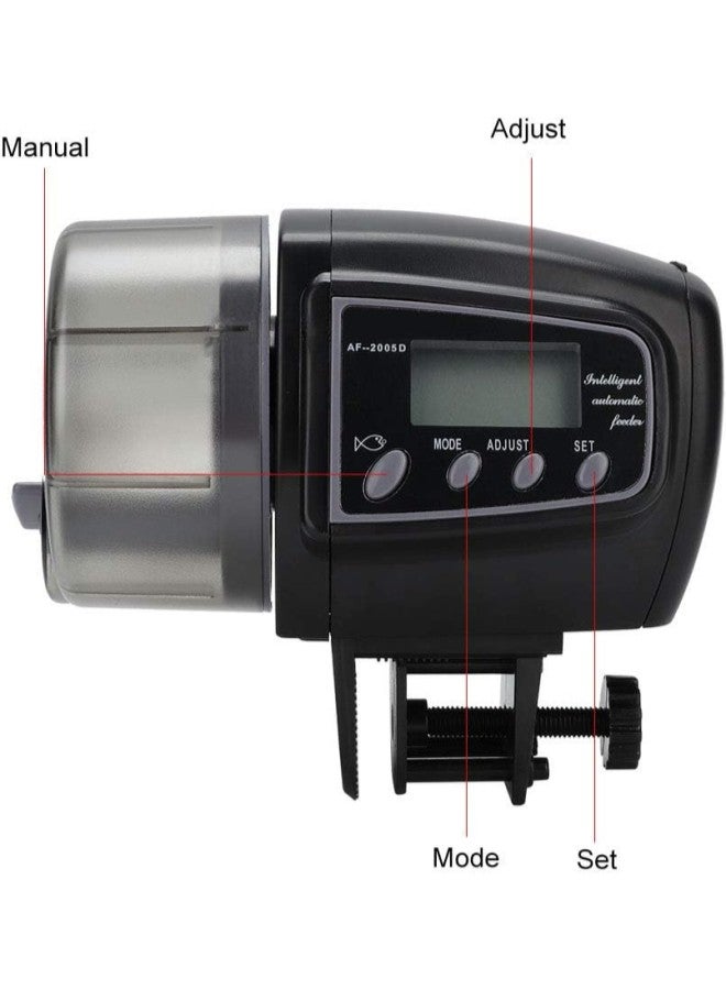 klarako LCD Screen Automatic Aquarium Fish Feeder Timing Fish Food Dispenser Fish Tank Accessories - Image 3