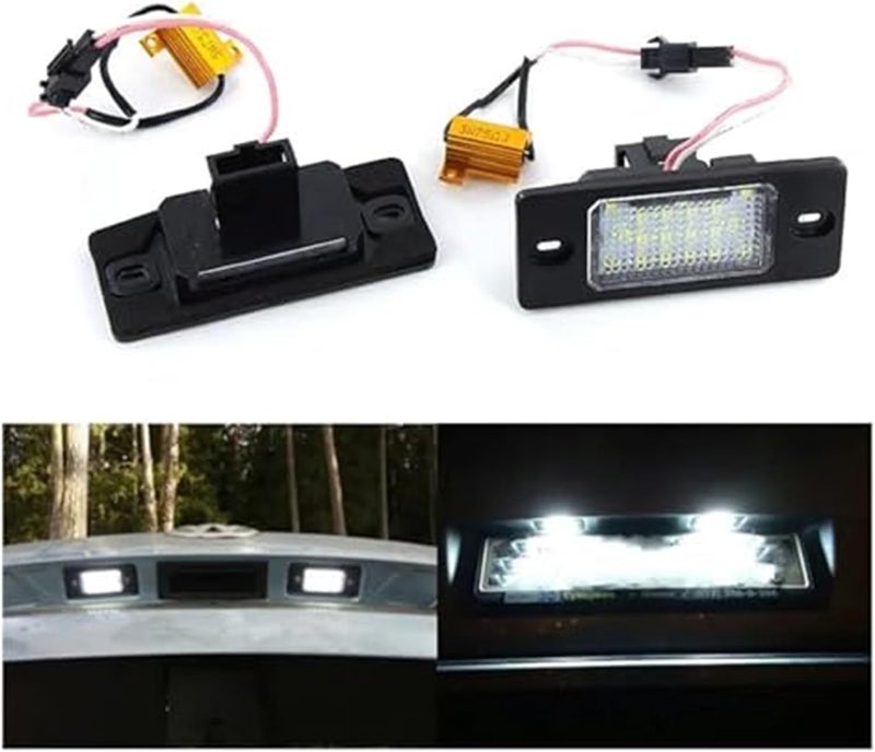 Wivplex 2Pcs Canbus 12V Car License Plate Light - Image 4