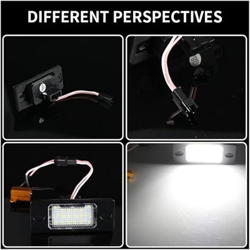 Wivplex 2Pcs Canbus 12V Car License Plate Light - Image 5