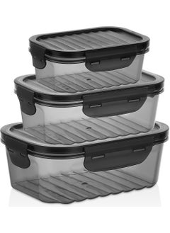 Quick Leakproof Storage Container Lockable Food Storage Container Airtight 500ML x 1000ML x 1700ML