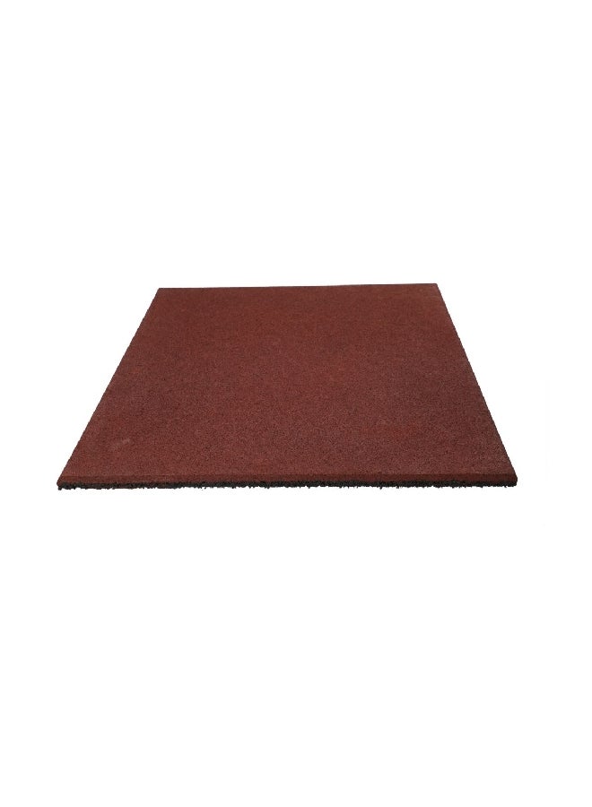 سي اس بي طقم بلاط مطاطي مكون من 4 قطع باللون الأحمر 51.2 x 7 x 55.4 سم CSP-RT-004 - Image 2