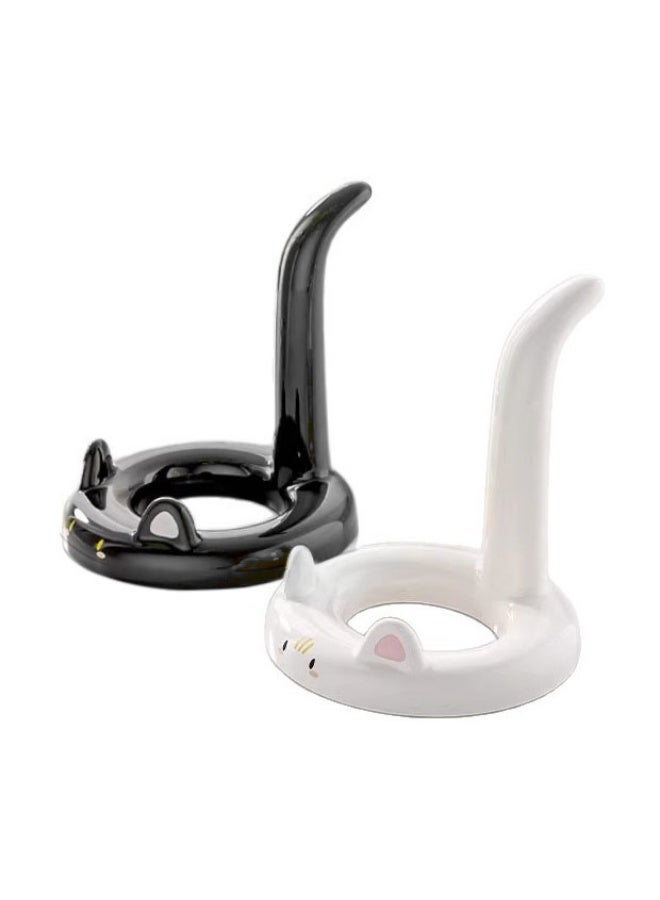 Phone Stand Holder Cute Cat Tail  Design Phone Stand for Desk Cell Phone Table Holder - Image 1