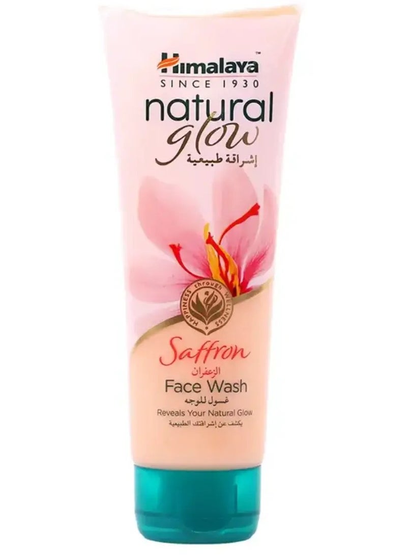 Himalaya Face Wash Natural Glow Saffron 100 ml - Image 1