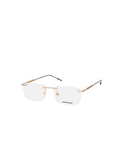 Men's Rectangle Eyeglass Frame - MB0049O 002 56 - Lens Size: 56 Mm
