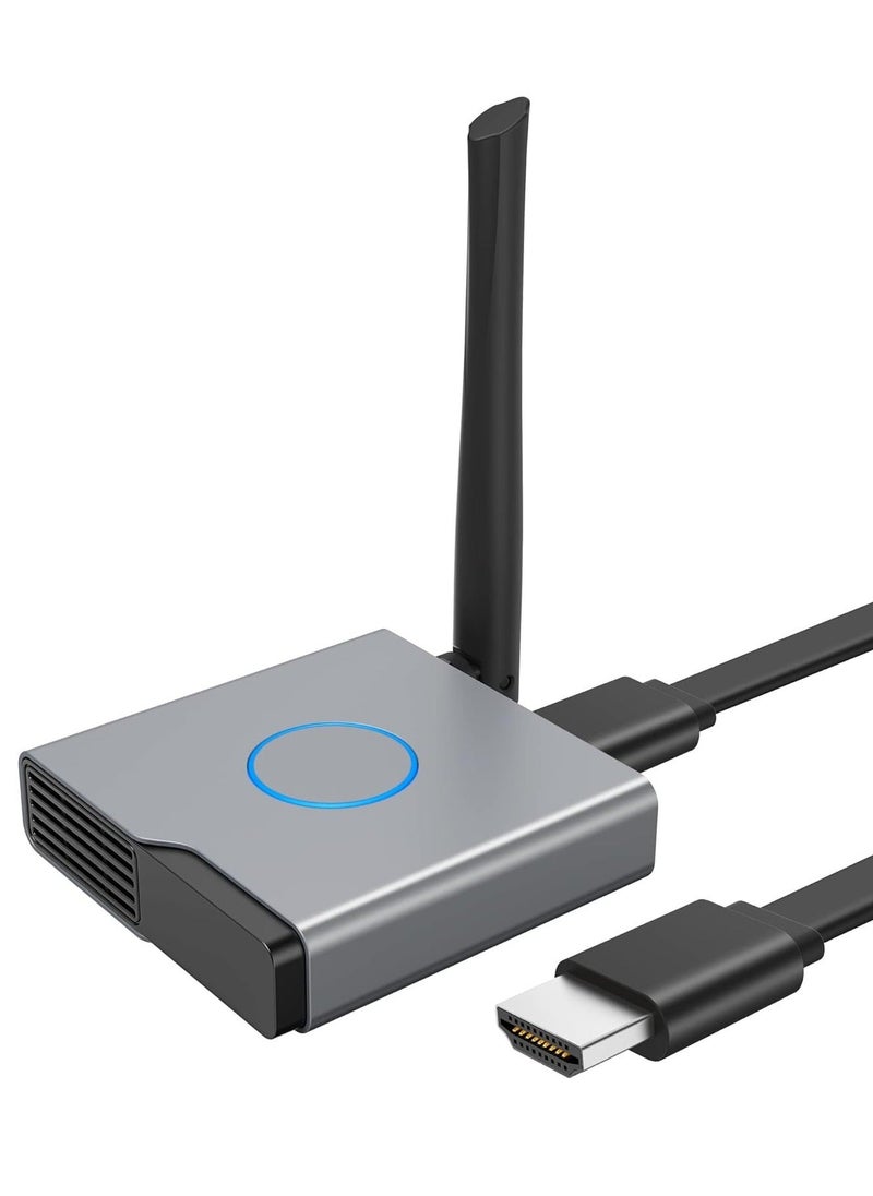 Generic محول عرض HDMI لاسلكي 4K، جهاز استقبال لاسلكي، بث الوسائط الفيديو/الصوت/الملفات، موسع HDMI لاسلكي من الكمبيوتر المحمول أو الكمبيوتر الشخصي أو الهاتف الذكي إلى شاشة العرض HDTV  - Image 1