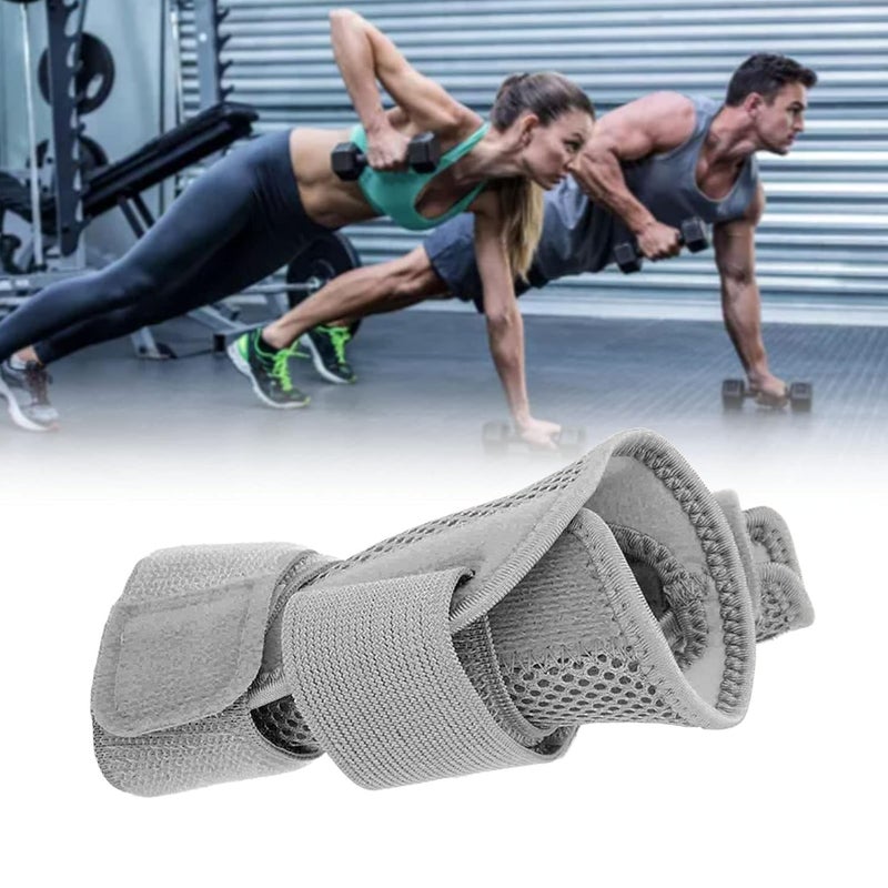klarako Thumb and Wrist Brace, Hand Brace with Thumb Support Thumb Stabilizer Wrist Thumb Wrap Wrist Finger Protector for Thumb and Carpal Tunnel Stabilizer(Grey) - Image 4