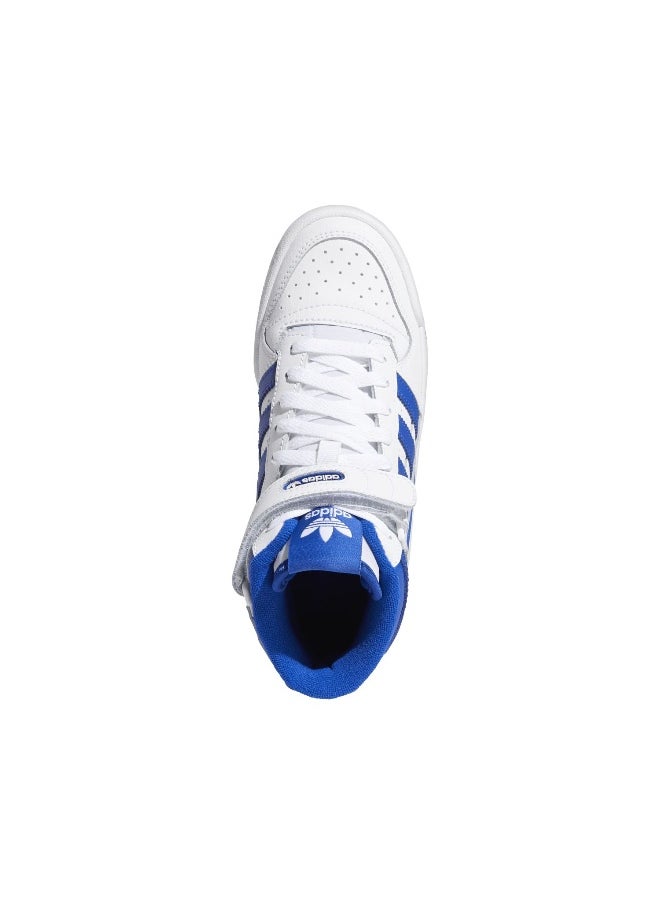 Adidas Adidas Forum Mid J White Basketball Shoes For Kids Unisex 3  - Image 3