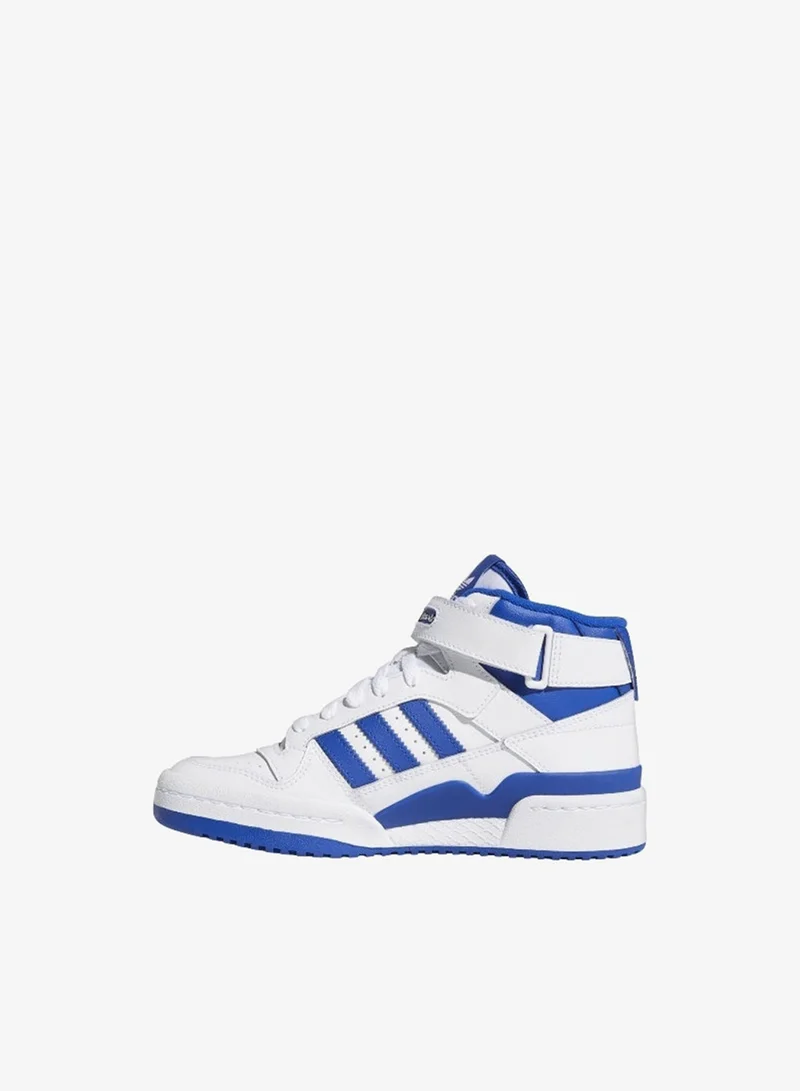Adidas Originals FTWWHT/ROYBLU/FTWWHT adidas FORUM MID J White Originals Women Shoes  | Best Price UAE