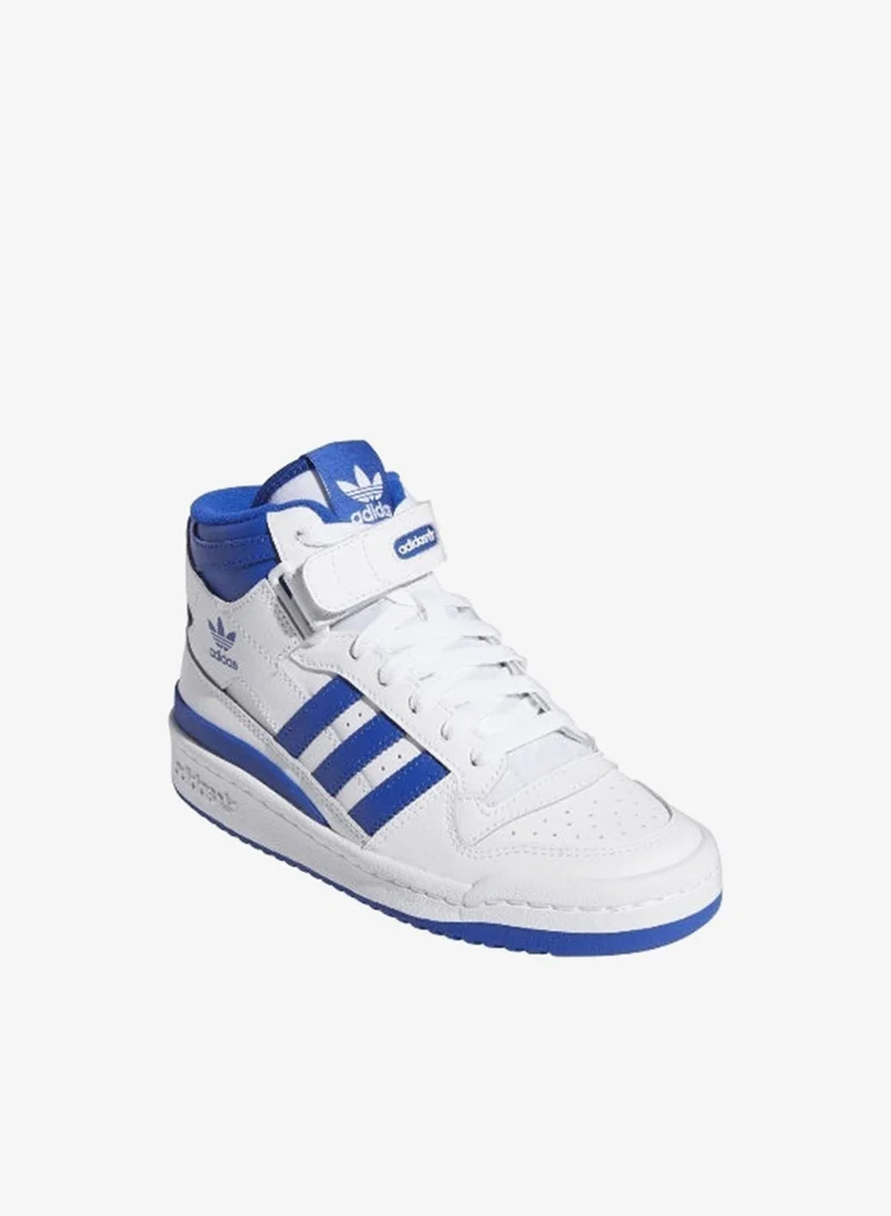 Adidas Originals FTWWHT/ROYBLU/FTWWHT adidas FORUM MID J White Originals Women Shoes  | Best Price UAE