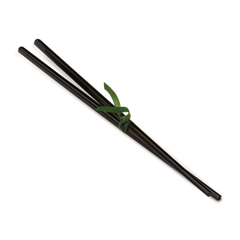 Get G.E.T. Chopsticks-BK Black 10.75" Chopsticks, Break Resistant Dishwasher Safe Melamine Plastic, Chopsticks Collection (Pack of 100) - Image 3