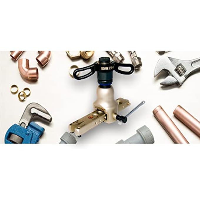 ECCENTRIC FLARING PIPE AIR CONDITIONING AND HEATING EXPANDER FLARING TOOL WITH PLUMBING RATCHET GRIP FOR COPPER PIPE. 1/4" TO 3/4". - Image 3