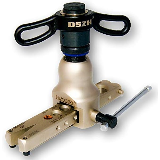 ECCENTRIC FLARING PIPE AIR CONDITIONING AND HEATING EXPANDER FLARING TOOL WITH PLUMBING RATCHET GRIP FOR COPPER PIPE. 1/4" TO 3/4". - Image 1