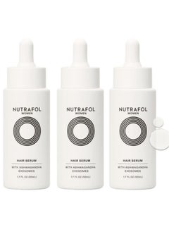 NUTRAFOL Nutrafol Women's Hair Serum – 3-Month Treatment (3 Bottles) for Thicker, Stronger Hair, Vegan, Lightweight & Fast-Absorbing  - Image 1