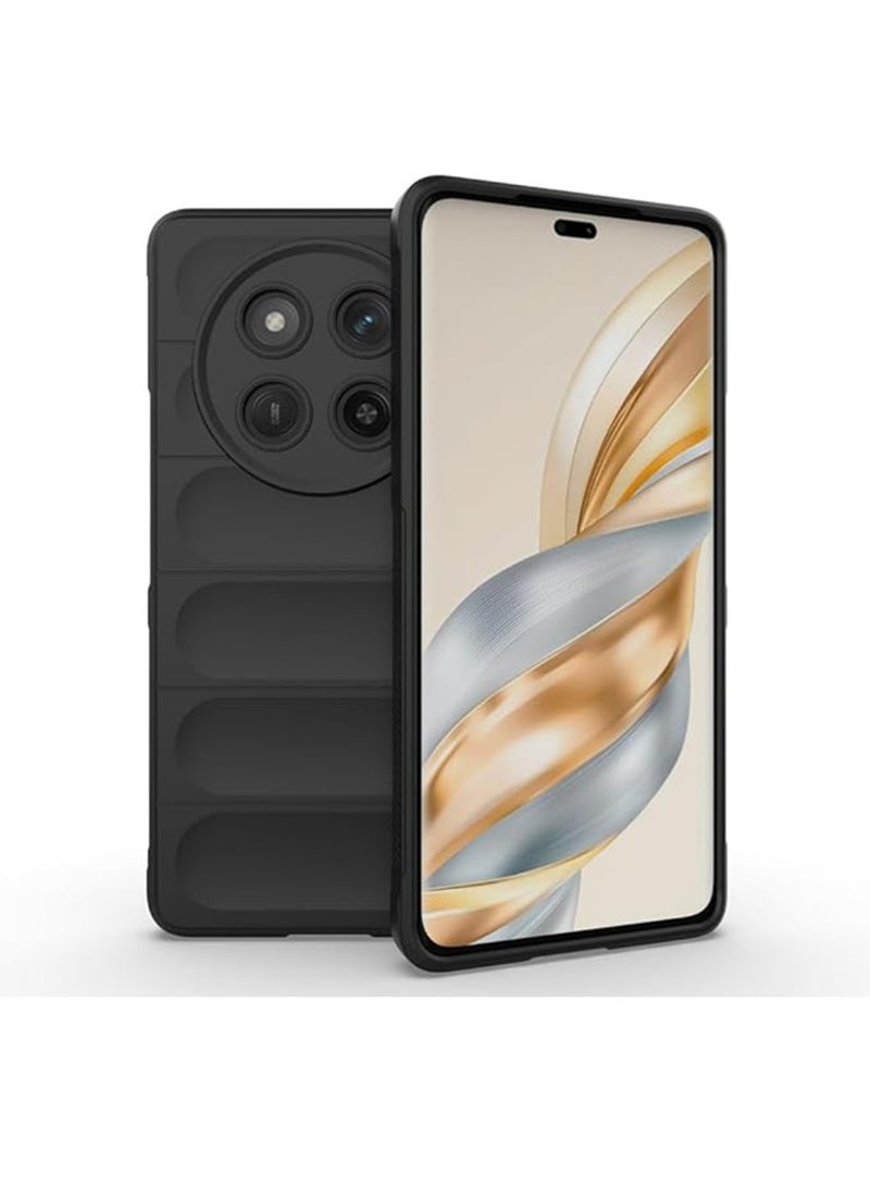 WRISTWISE Case Cover for Honor X9c, TPU Mobile Phone Soft Compatible with Honor X9c Case Cover Black - Image 1