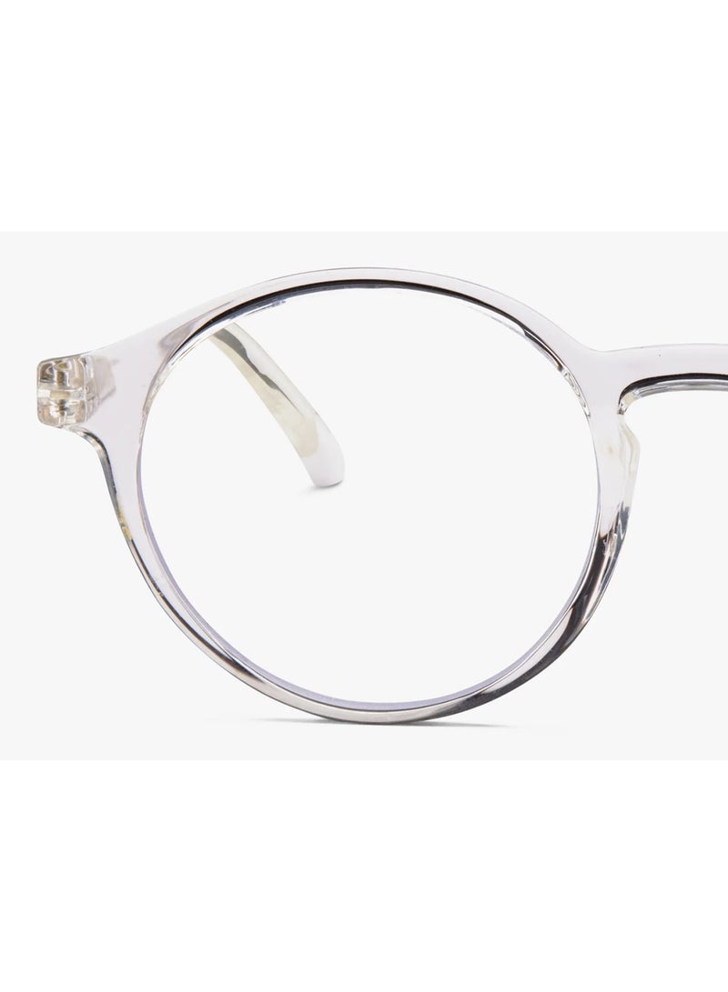 BARNER Le Marais Glossy Glossy Crystal - Round Glasses - Image 4