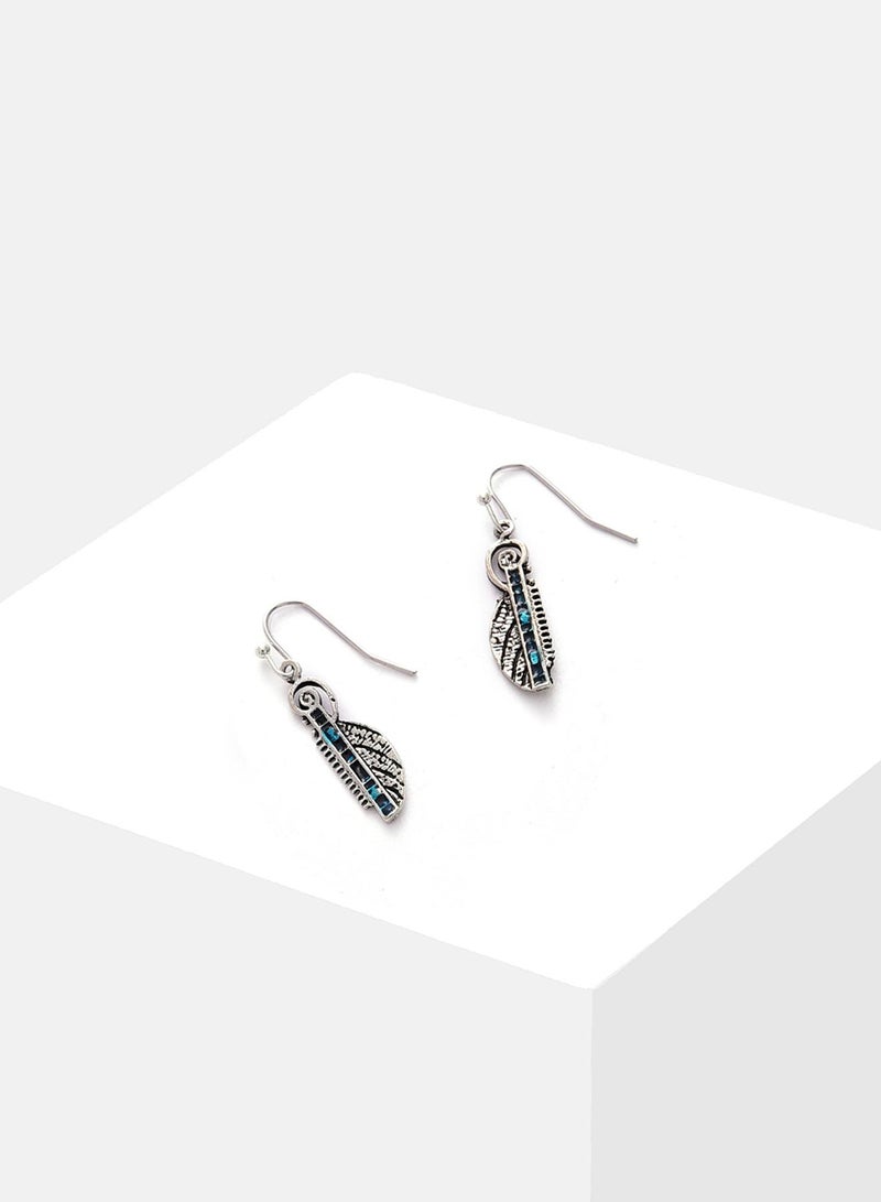 SOHI Oxidised Artificial Drop Earring Jewellery - Image 4