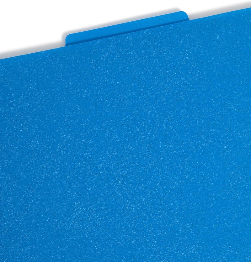Smead Smead Poly Classification Folder 2 Dividers 2 Expansion 25Cut Tab Letter Size Blue 10 per Box 14045  - Image 4