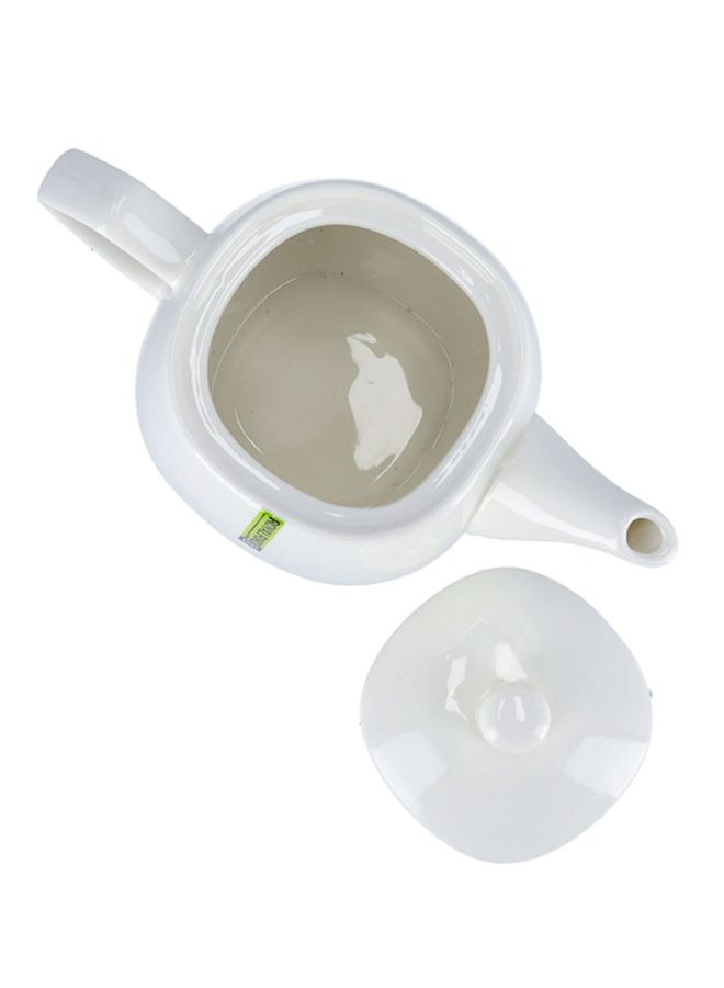 Royalford Tea Pot White 830ml - Image 4