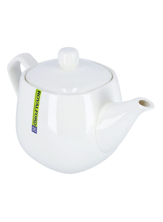 Royalford Tea Pot White 830ml - Image 2