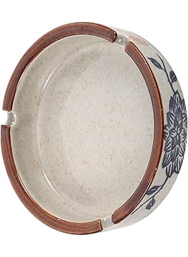 Windproof Ceramic Ashtray Large Capacity Cover For Indoor Outdoor Smoking - Image 1