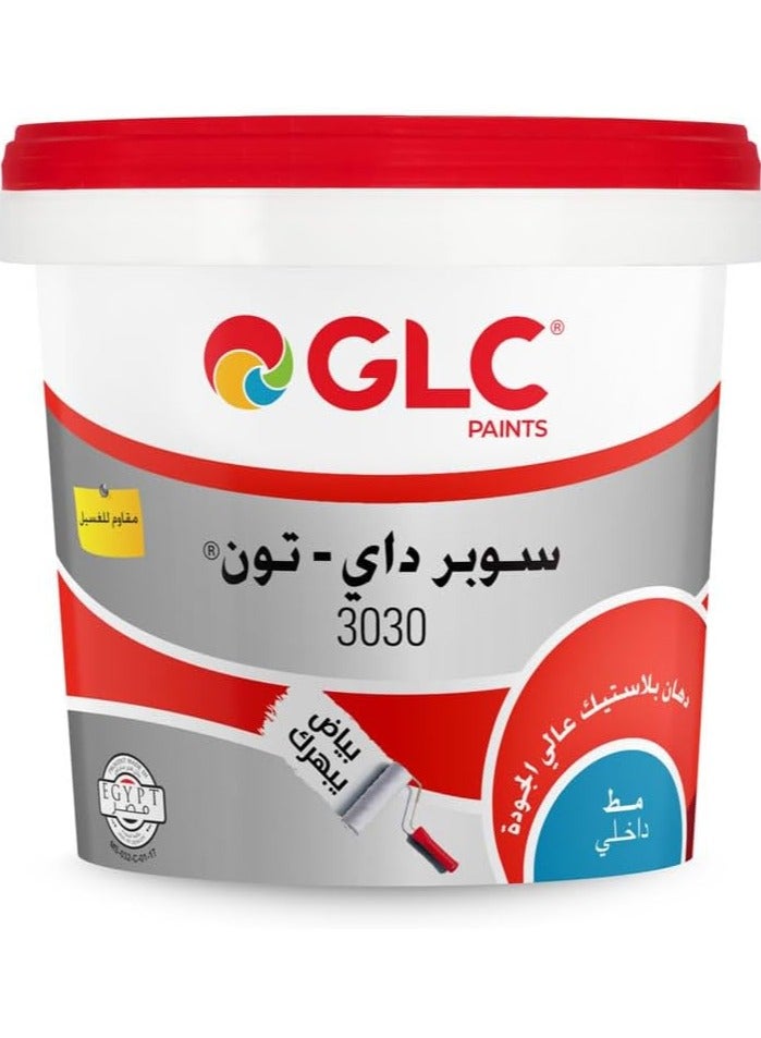 Super Dayton 3030 Matte White Wall Paint 5kg Gallon