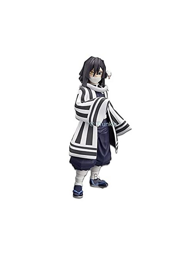 Trunkin - Trunkin Demon Slayer Obanai Iguro Action Figure The Serpent Hashira Figurine Standie Collectible Figure Manga Weeb - Image 1