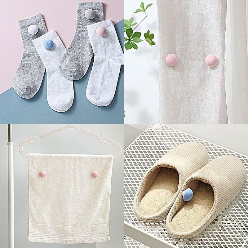 DivinousGem DivinousGem Cotton Mushroom Shape Duvet Clips, Non-Slip Cover Fixator, Comforter Quilt Holder with One-Key Unlock for Blanket Bed Sheet Curtain Socks Mattres - Image 5