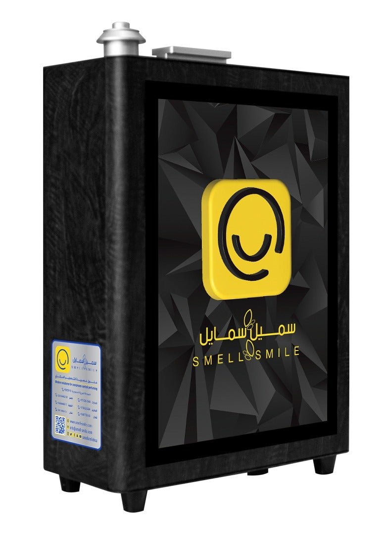 SMELL & SMILE Smell And Smile, Air Freshener Machine, Scent Delivery Ac 600 With Bluetooth Black Woody Color