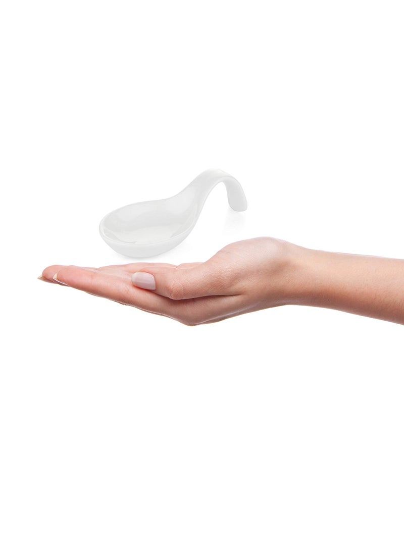 Clay Craft Basics Small and Smart Dessert Spoon(Set of 4) 12 ml Each - Image 3