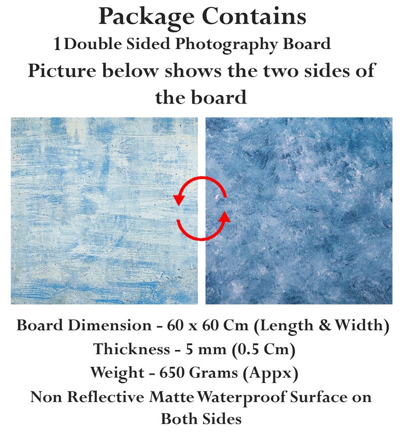 STORE 2508 Store2508 Double Sided Photography Backdrops Board 24x24 Inches (1019) - Image 2