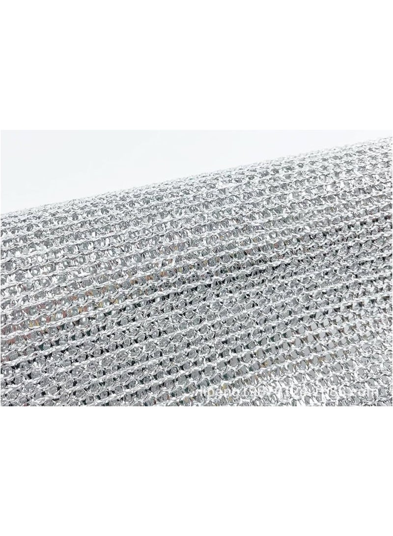 فوطة غسيل الأطباق متعددة الأغراض وقابلة لإعادة الاستخدام لتنظيف المطبخ، فوطة تنظيف سلكية مضادة للخدش (عبوة من5 قطع) - Image 4