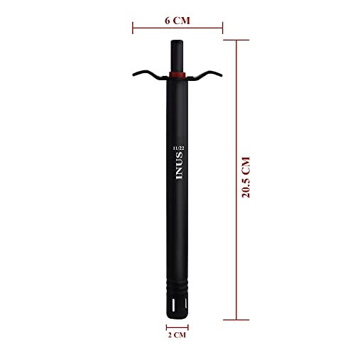 INUS Easy Grip Metal Regular Gas Lighters for Gas Stoves, Restaurants & Kitchen Use Gas Stove Lighter (Color - Black) Pack of 1 - Image 2