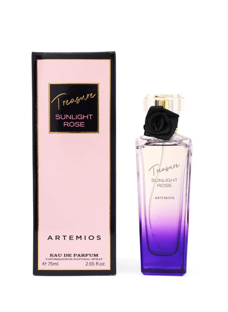 عطر أرتيميوس تريجر صن لايت روز أو دو برفيوم - 75 🌟🌟🌟🌟🌟