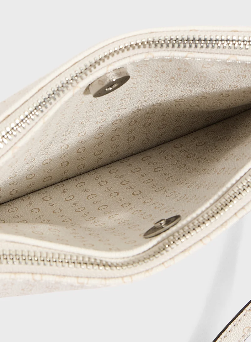 GUESS Tidewood Mini Double Zip Crossbdy