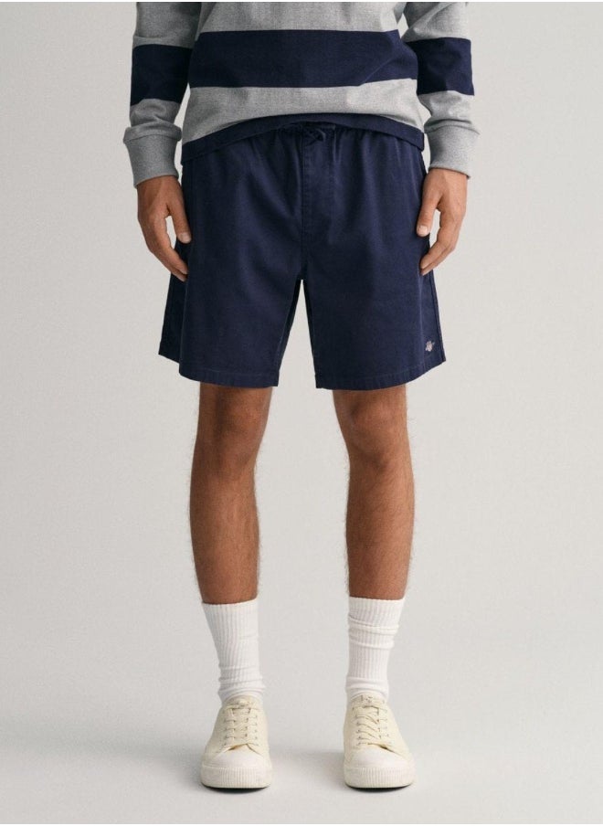 GANT - Gant Drawstring Logo Shorts - Image 1