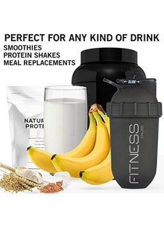 Chubs Fitness Pro Series Atom Shaker With Mixer (700 Ml)  - Image 3