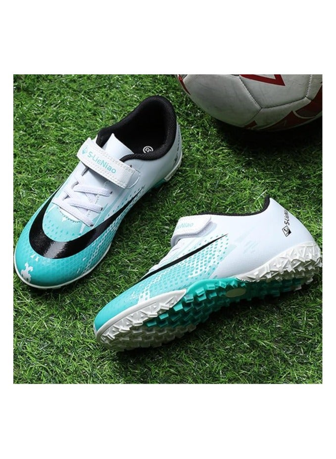 Kids Turf Soccer Shoes Boys Girls Youth Indoor Outdoor Soccer Cleats Football Shoes (Toddler/Little Kid/Big Kid)  - Image 4