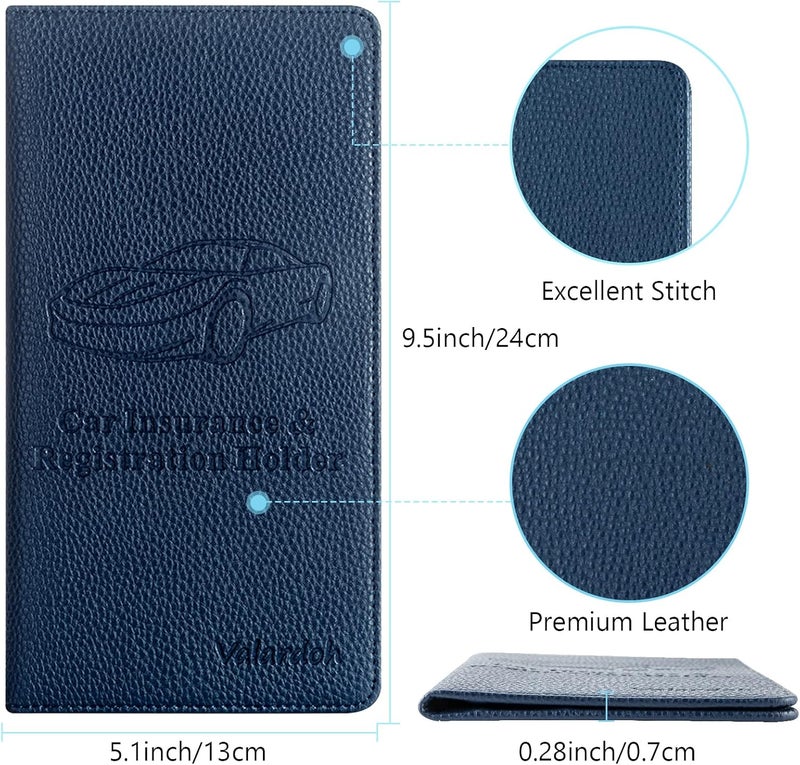 Valardoh Premium Car Registration and Insurance Card Holder - Image 4