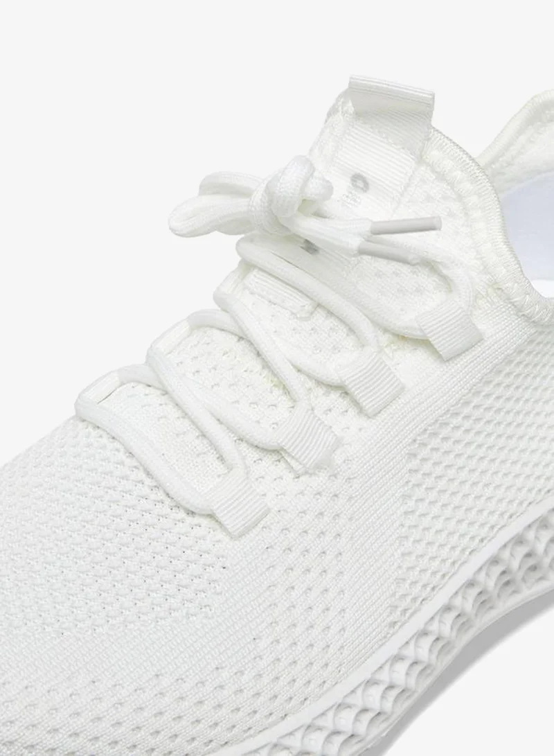 Oaklan by Shoexpress WHITE Women Lace-Up Sports Shoes for Women | Best Price UAE