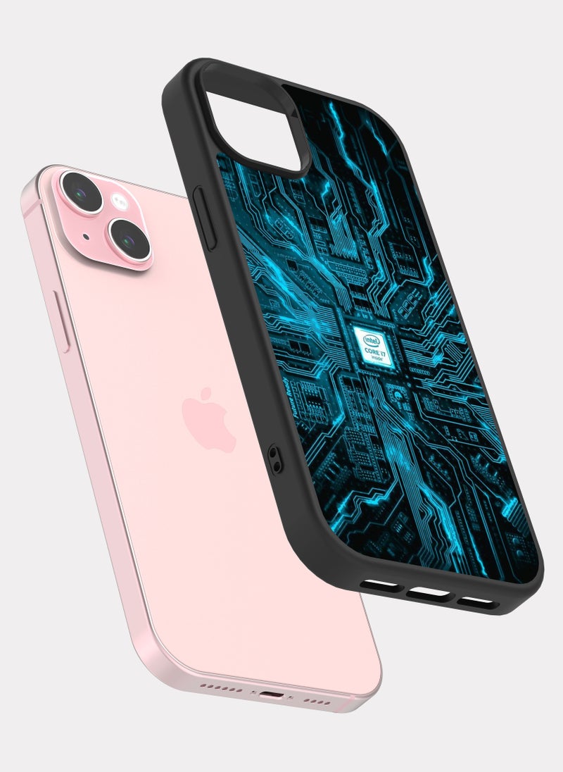 PXLAAT iPhone 15 Plus case cover Intel Computer Processor - Image 2
