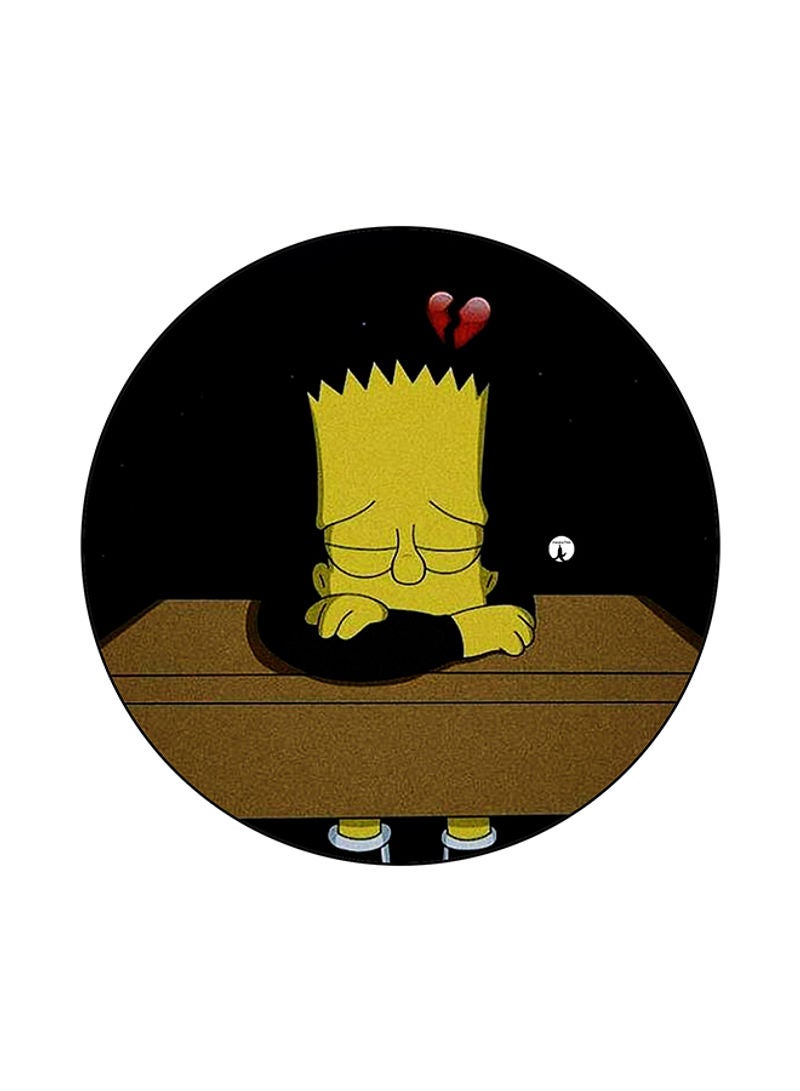 RKN Printed Round Mouse Pad Multicolor