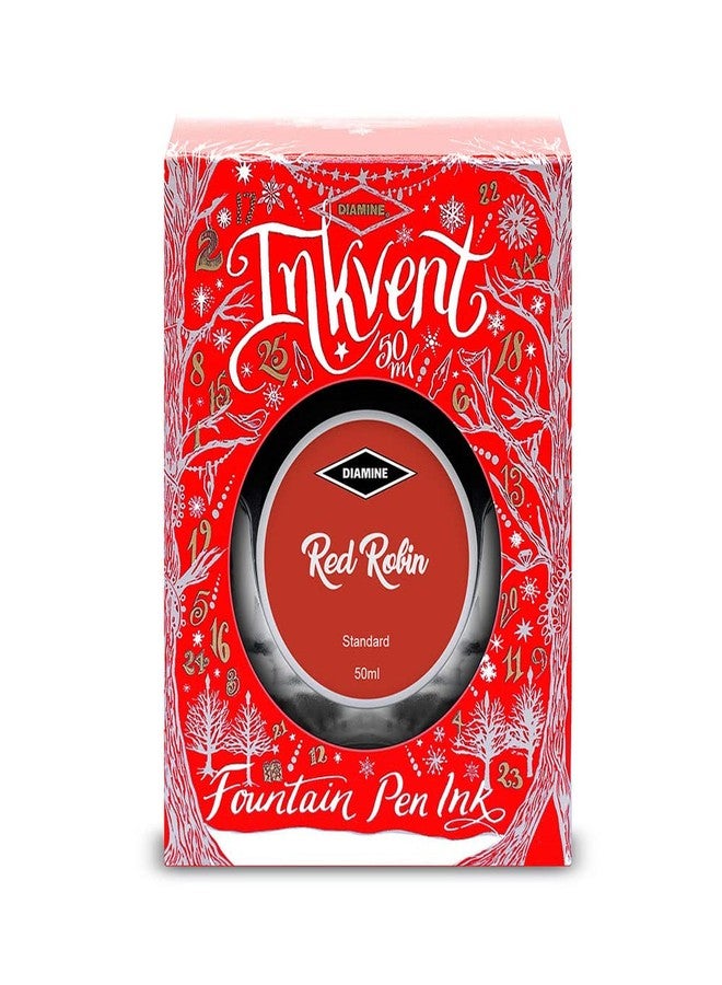 Diamine INKVENT RED EDITION RED ROBIN 50 ML -STANDARD - Image 1