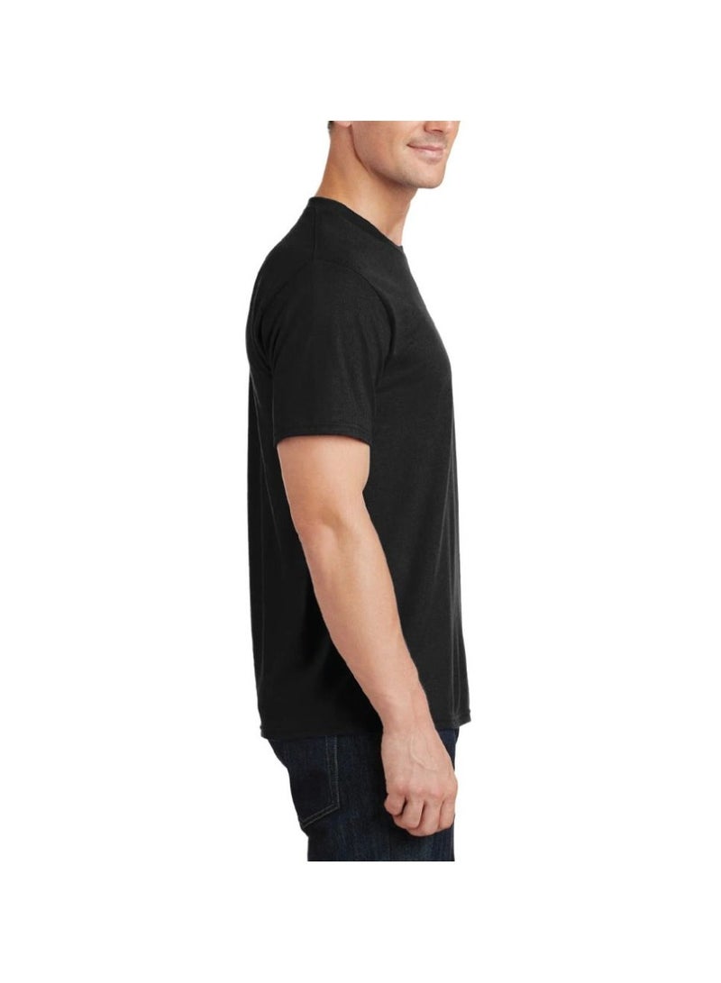 برينت شوب فور مي تيشيرت رجالي أسود بطبعة "احتلوا المريخ" | قماش قطني مريح | تيشيرت بطبعة ناسا الفضائية المرحة | هدية لعشاق الفضاء | ملابس يومية كاجوال - Image 3