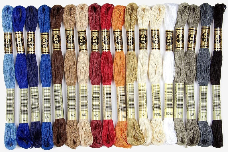 DMC 117F25HDC Home Decor Embroidery Floss Pack - 36 Skeins of 8.7 Yards Each in Assorted Colors - Image 3