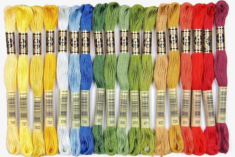 DMC 117F25HDC Home Decor Embroidery Floss Pack - 36 Skeins of 8.7 Yards Each in Assorted Colors - Image 4