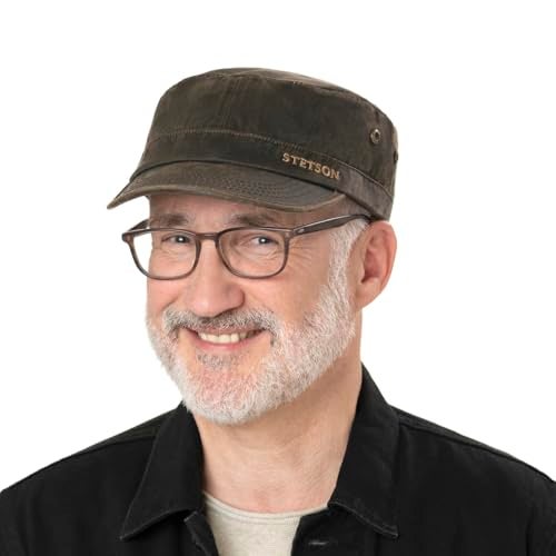Stetson Datto Army Cap Men Brown 7-7 1/8 - Image 3