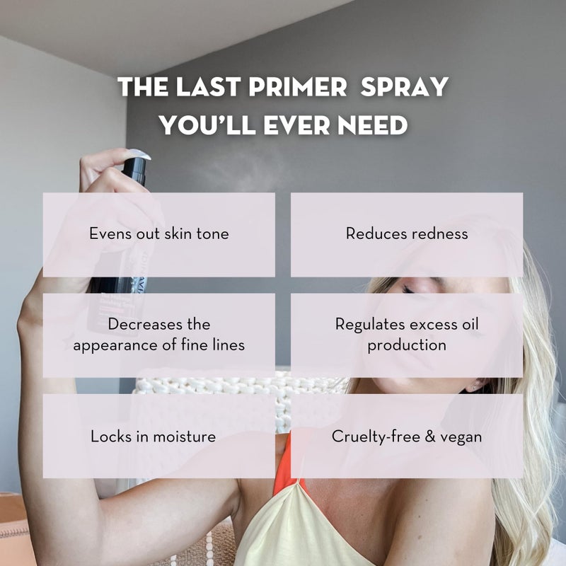 Skindinavia Oil Control Makeup Primer and Finishing Spray â€“ Shine-Reducing, Pore-Minimizing, Sweat-Resistant Formula for Long-Lasting Wear (2 x 4 fl oz) - Image 2