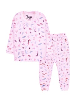 Funny Bunny Pack of 3 Cotton Long Sleeve & Pants Underwear Set for Baby  - Image 2