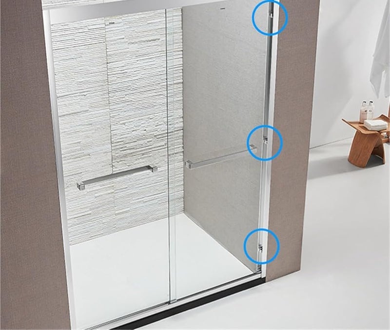 Glass Clamp Bracket 6pcs 8mm Anti Collision Shower Door Accessories Color 01 - Image 5
